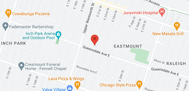 map of 162 EAST 22ND ST